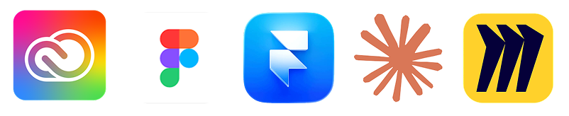 Adobe Creative Cloud, Figma, Framer and more